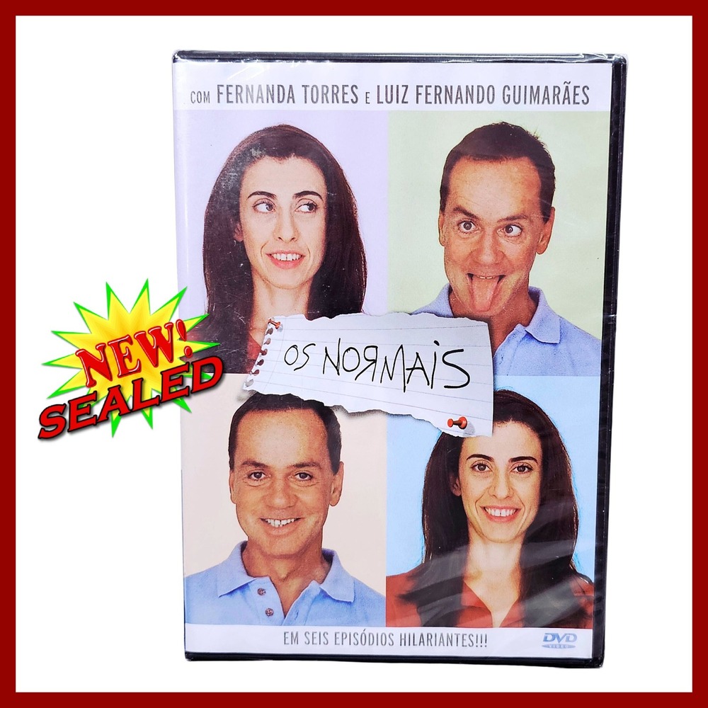 Os Normais DVD Brazilian Comedy Fernanda Torres Luiz Fernando Guimaraes Sealed